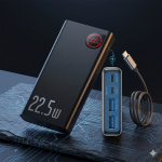 Baseus Adaman Metal Digital Display Quick Charge Power Bank 22.5W (20000 mAh)